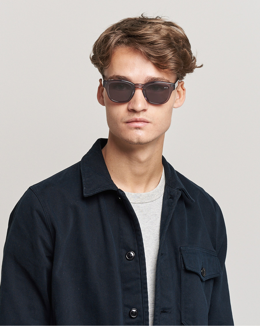 Men |  | James Ay | Yonder Sunglasses Transparent Grey