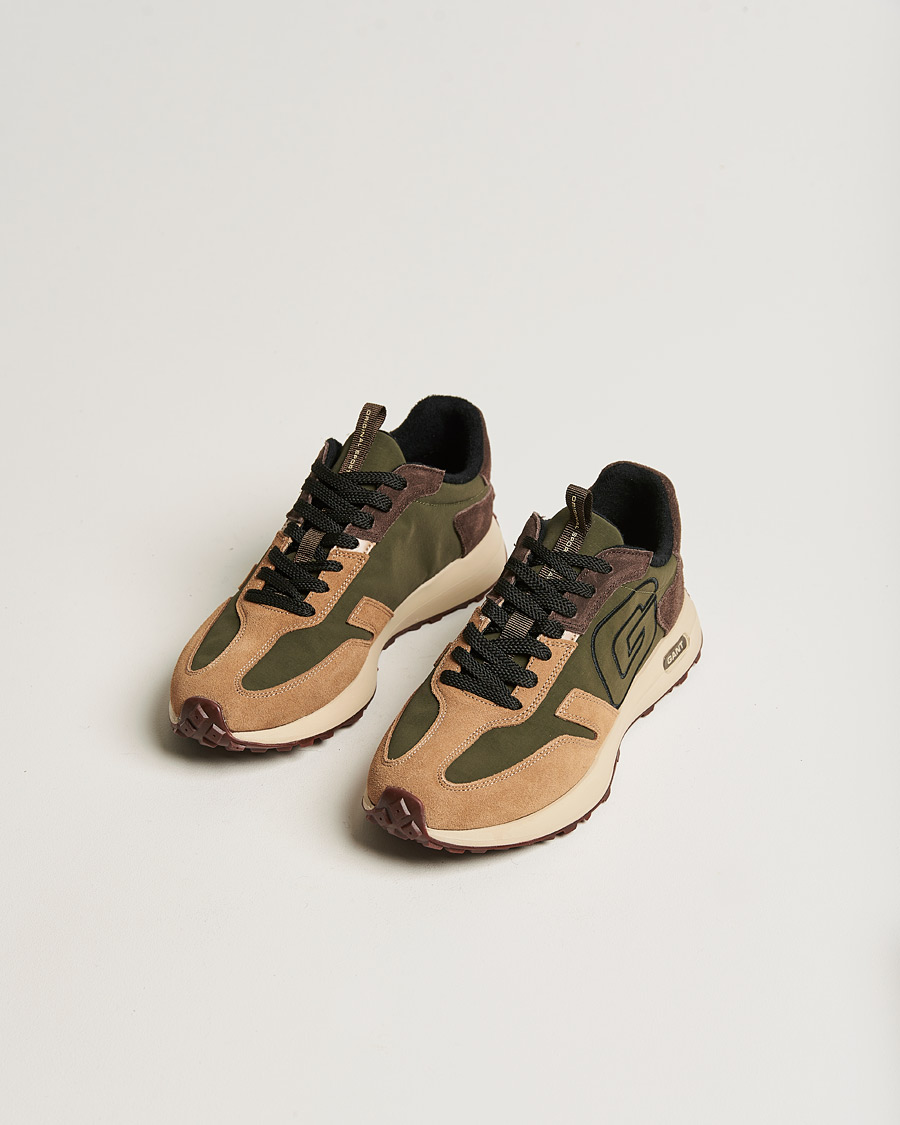 Men | GANT Ketoon Running Sneaker Warm Khaki | GANT | Ketoon Running Sneaker Warm Khaki
