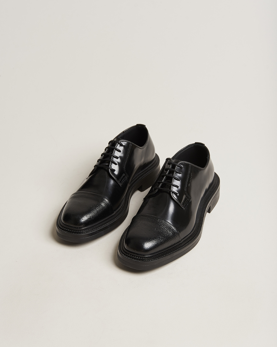 Men | GANT Fairwyn Leather Low Lace Derby Black | GANT | Fairwyn Leather Low Lace Derby Black