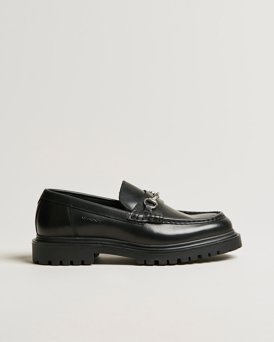 Men | GANT Jackmote Leather Horsebit Loafer Black | GANT | Jackmote Leather Horsebit Loafer Black