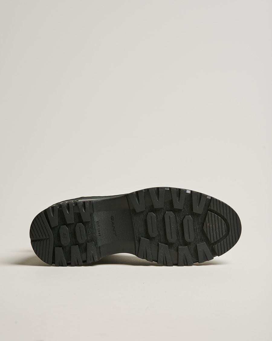 Men | GANT St Grip Mid Lace Boot Black | GANT | St Grip Mid Lace Boot Black