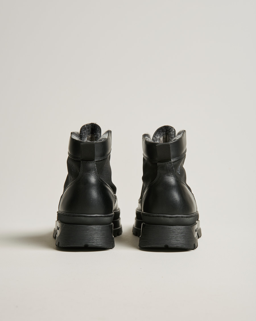 Men | GANT St Grip Mid Lace Boot Black | GANT | St Grip Mid Lace Boot Black