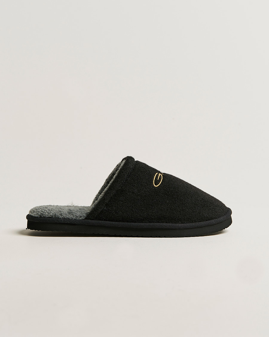 Men | Summer Shoes | GANT | Tamaware Terry Slippers Black