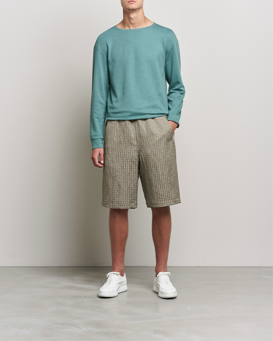 Men | Sweaters & Knitwear | Giorgio Armani | Cashmere/Silk Blend Pullover Acquamarina