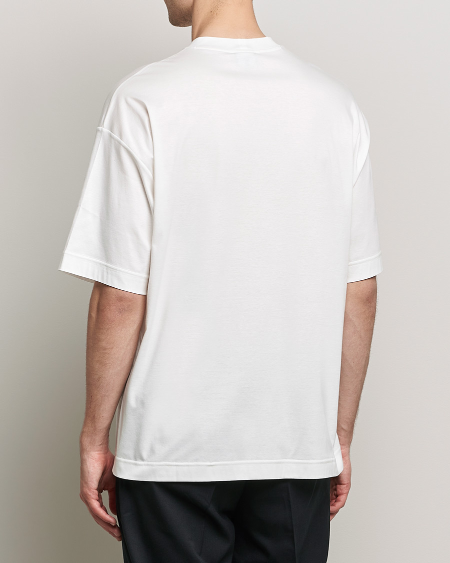 Men | T-Shirts | Giorgio Armani | Short Sleeve Signature T-Shirt White