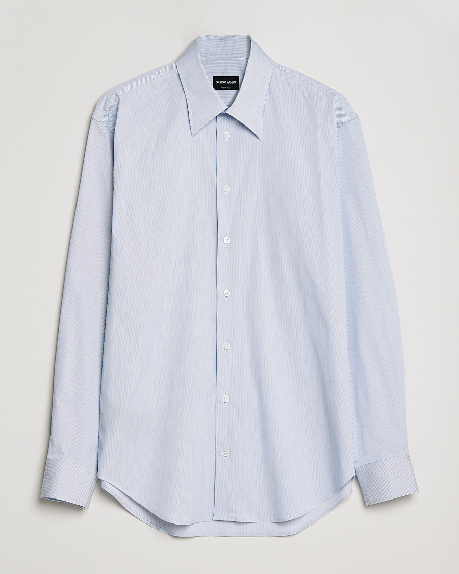 Men | Shirts | Giorgio Armani | Slim Fit Dress Shirt Light Blue