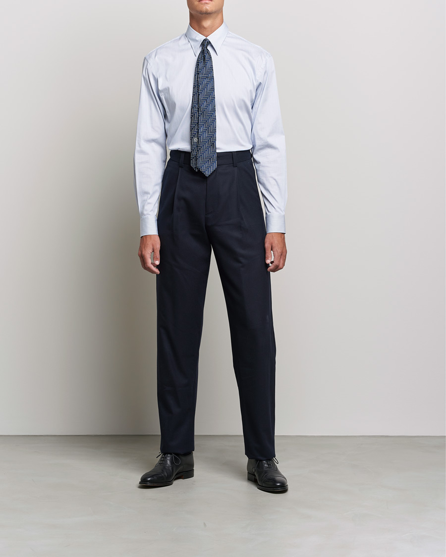 Men |  | Giorgio Armani | Slim Fit Dress Shirt Light Blue