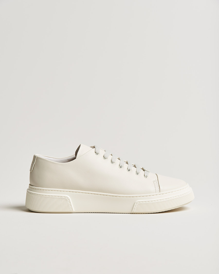 Men | Giorgio Armani Plain Sneakers Off White | Giorgio Armani | Plain Sneakers Off White