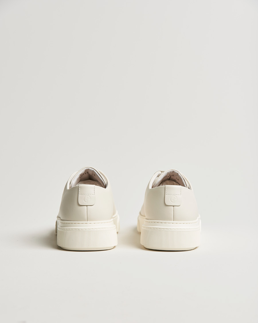 Men | Giorgio Armani Plain Sneakers Off White | Giorgio Armani | Plain Sneakers Off White