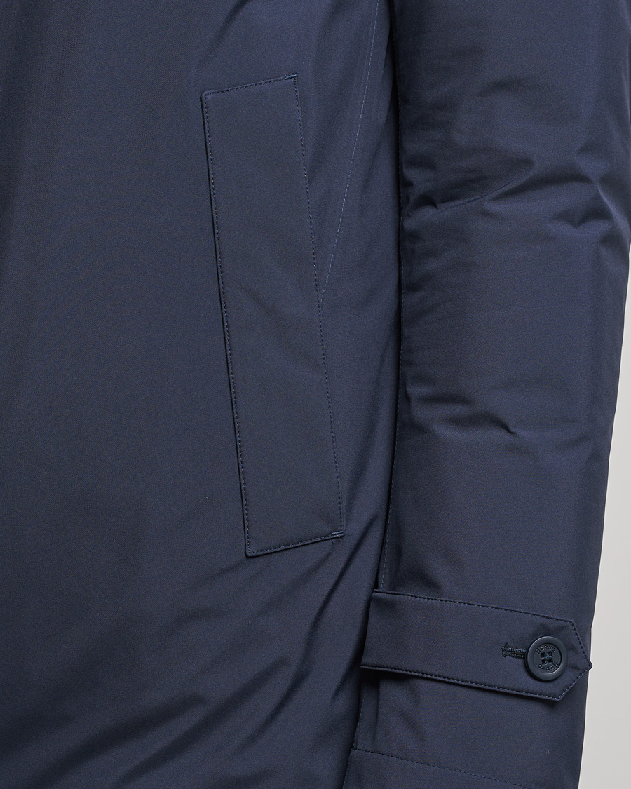 Men | Coats & Jackets | Herno | Laminar Goretex Nylon Coat Navy