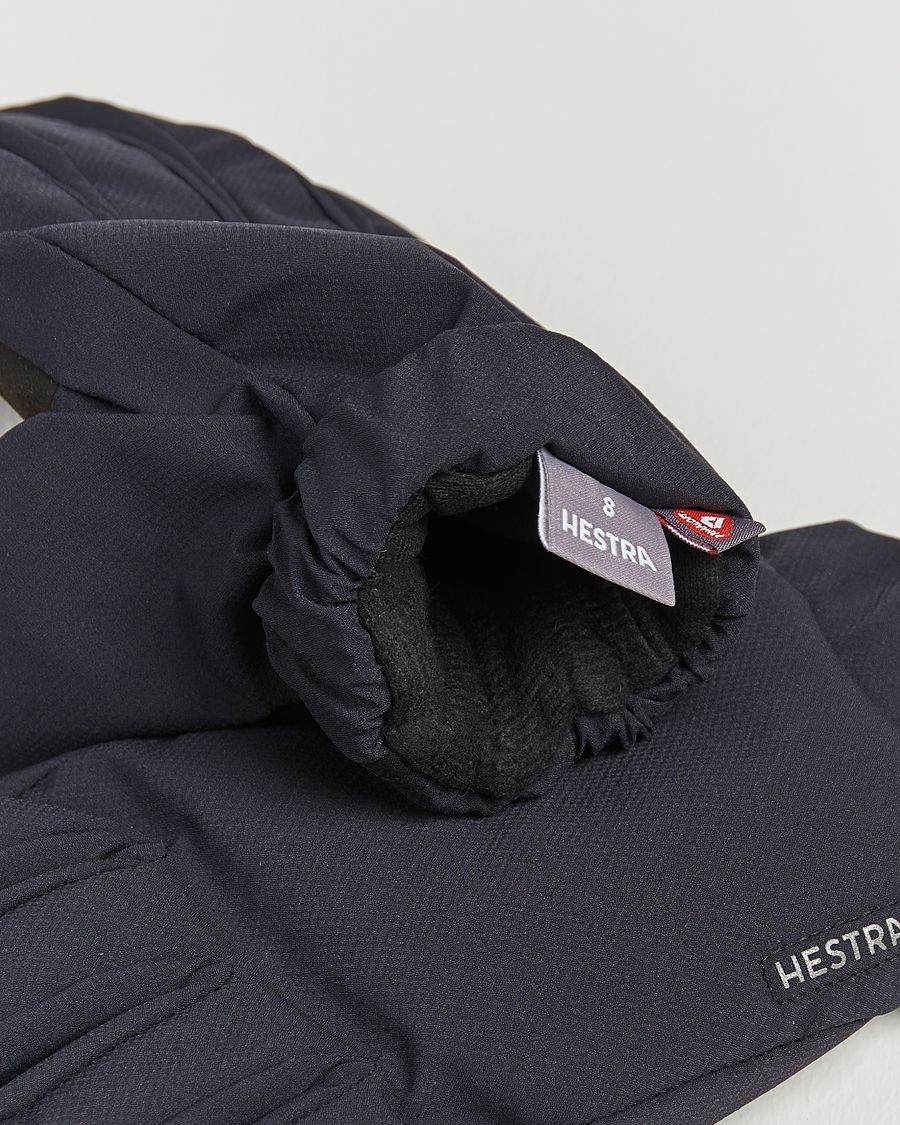 Men | Gloves | Hestra | Axis Primaloft Waterproof Glove Black