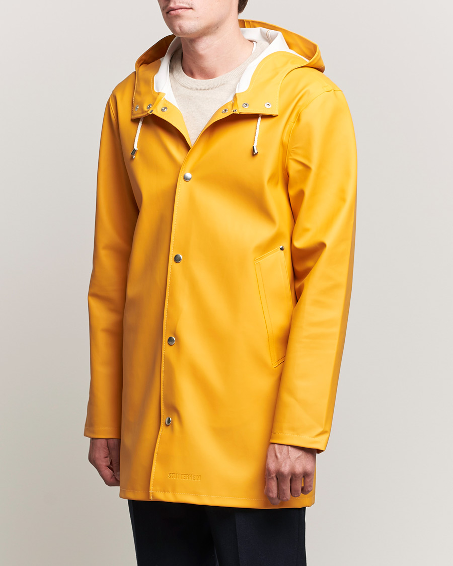 Men | Coats & Jackets | Stutterheim | Stockholm Raincoat Warm Honey