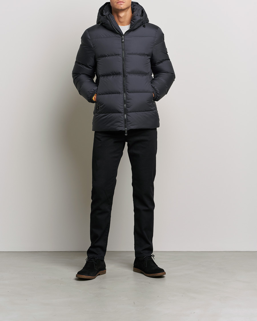 Men | Coats & Jackets | J.Lindeberg | Barrel Down Jacket Black
