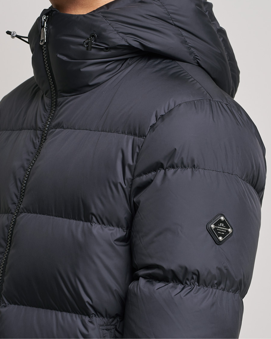Men | Coats & Jackets | J.Lindeberg | Barrel Down Jacket Black