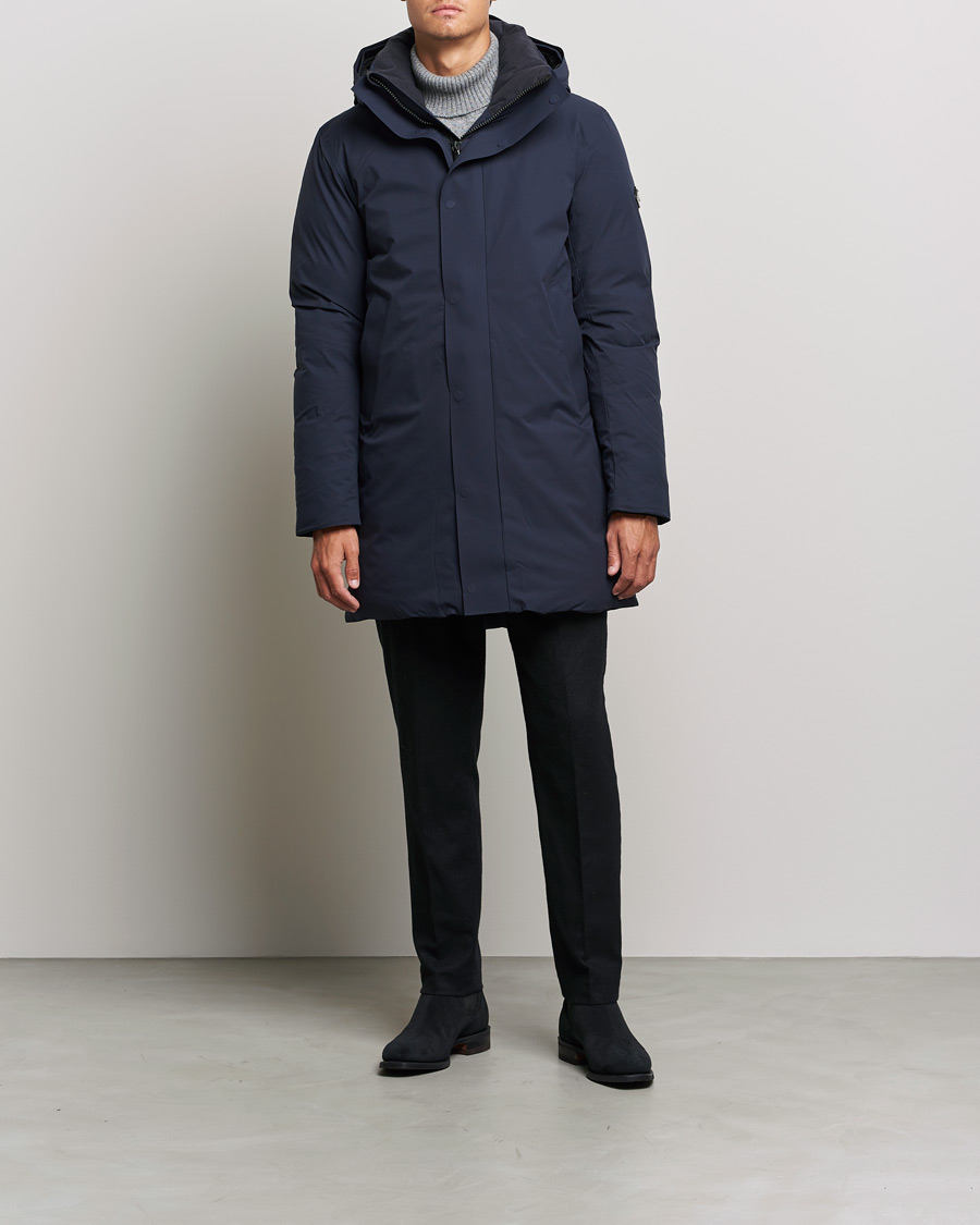 Men | Coats & Jackets | J.Lindeberg | Alon Down Parka Navy