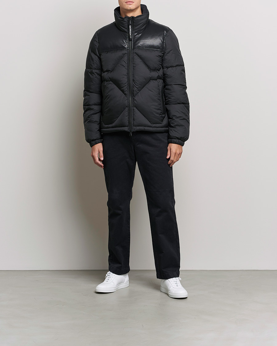 Men | Coats & Jackets | J.Lindeberg | Lambray Puffer Jacket Black