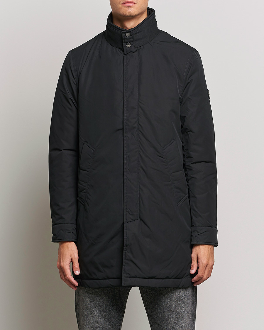 Men | Coats | J.Lindeberg | Hollis Tech Padded Coat Black