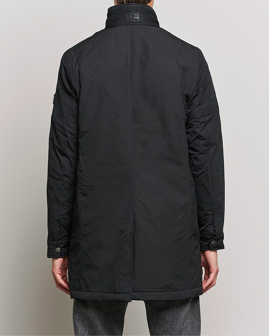 Men | Coats & Jackets | J.Lindeberg | Hollis Tech Padded Coat Black