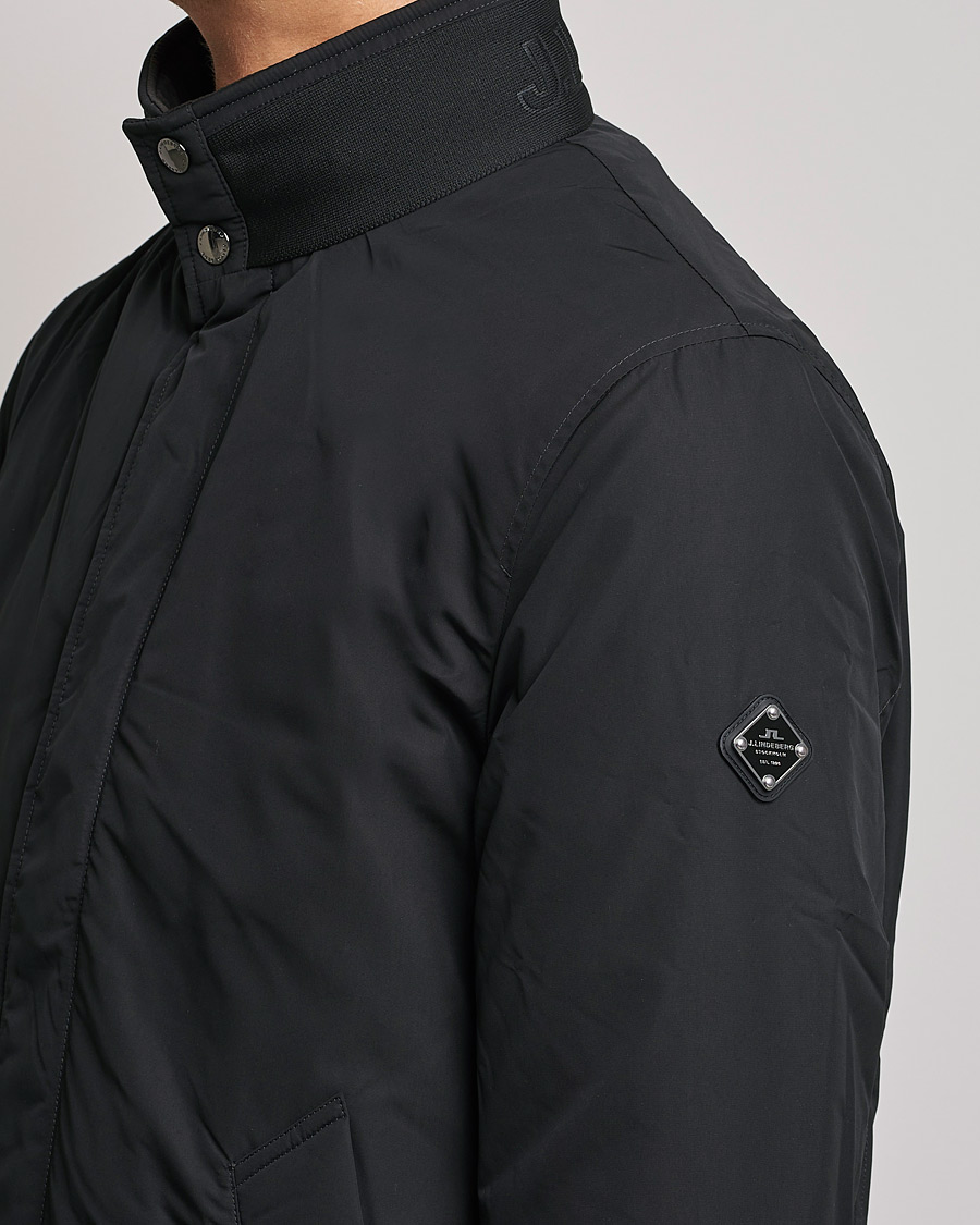 Men | Coats & Jackets | J.Lindeberg | Hollis Tech Padded Coat Black