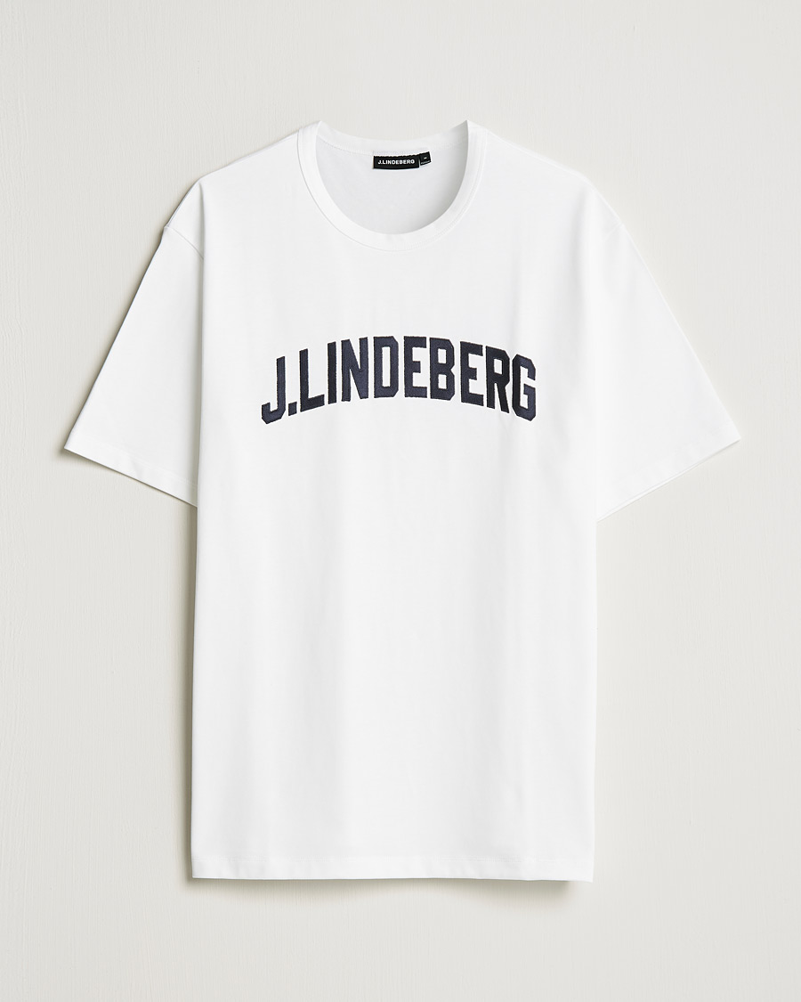 Men |  | J.Lindeberg | Camilo Logo T-Shirt White