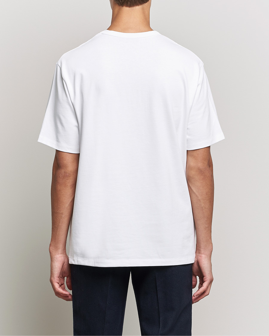 Men | T-Shirts | J.Lindeberg | Camilo Logo T-Shirt White