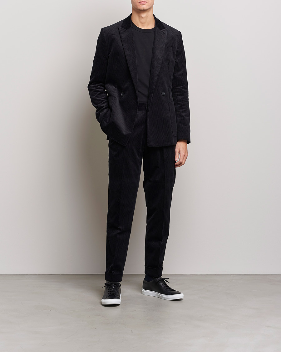 Men | Blazers | J.Lindeberg | Dries Corduroy Blazer Black