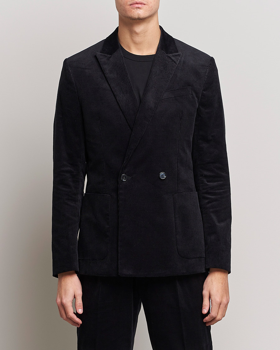 Men | Blazers | J.Lindeberg | Dries Corduroy Blazer Black