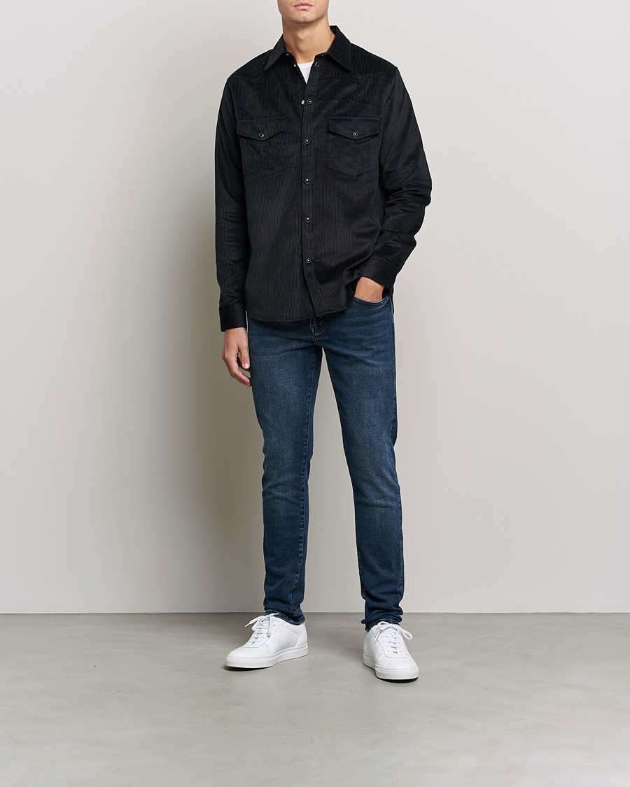 Men | Jeans | J.Lindeberg | Jay Active Jeans Blue Black