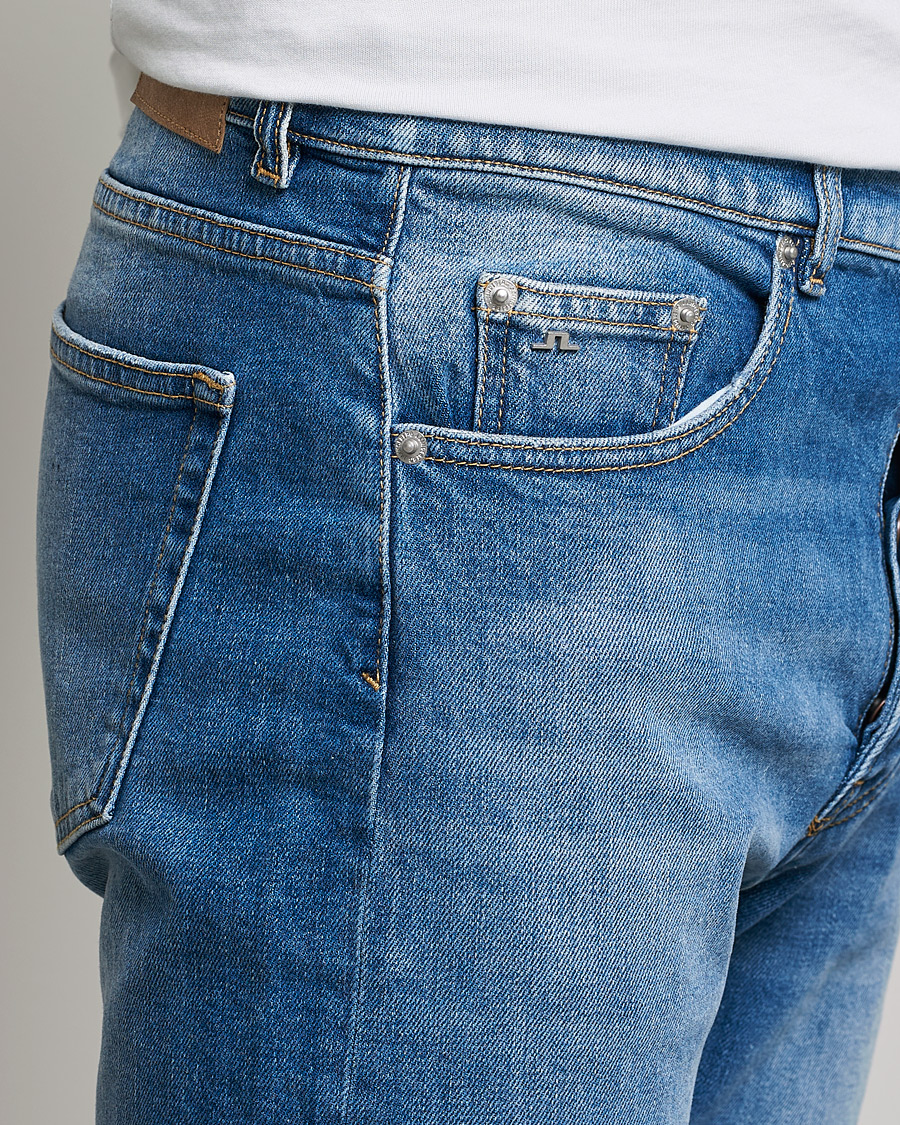 Men | Jeans | J.Lindeberg | Cody Vintage Wash Jeans Light Blue