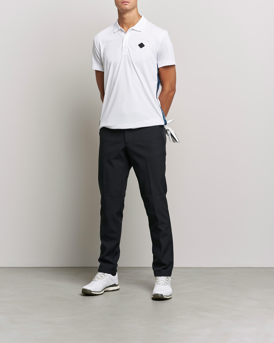 Men | Polo Shirts | J.Lindeberg | Diamond Regular Fit Polo White