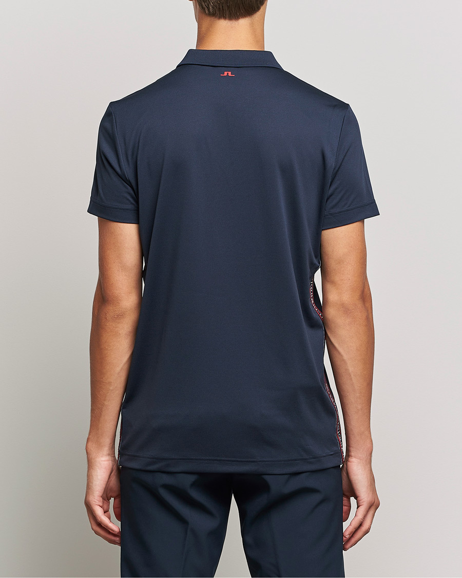 Men | Polo Shirts | J.Lindeberg | Diamond Regular Fit Polo Navy