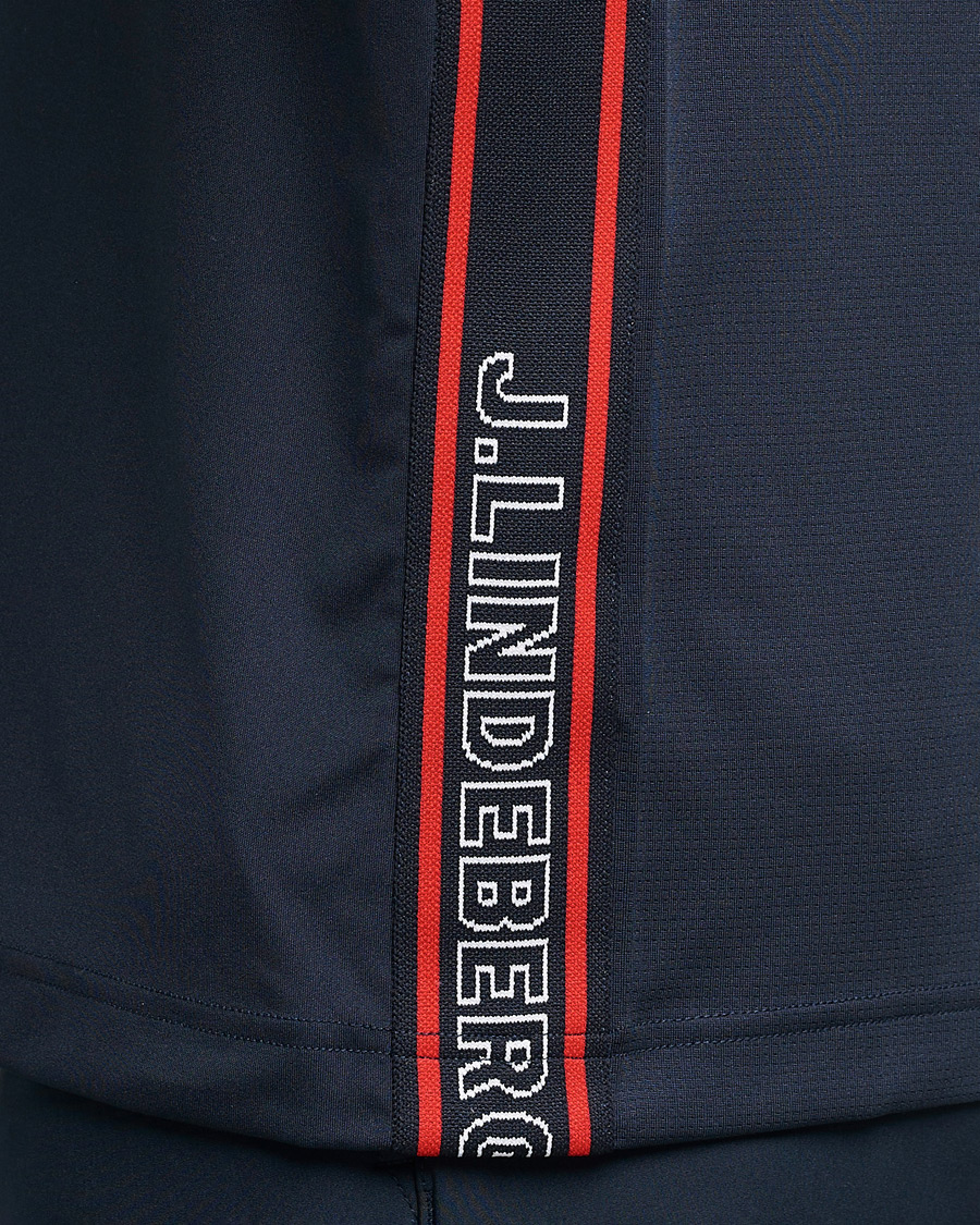Men | Polo Shirts | J.Lindeberg | Diamond Regular Fit Polo Navy