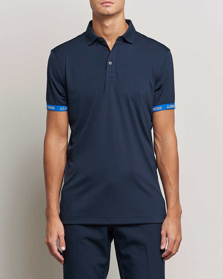 Men | Polo Shirts | J.Lindeberg | Guy Regular Polo Navy