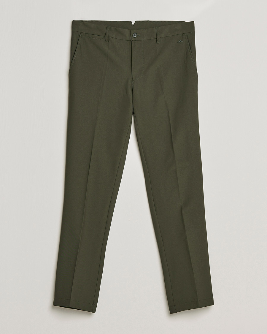 Men | Trousers | J.Lindeberg | Ellot Pants Forest Green