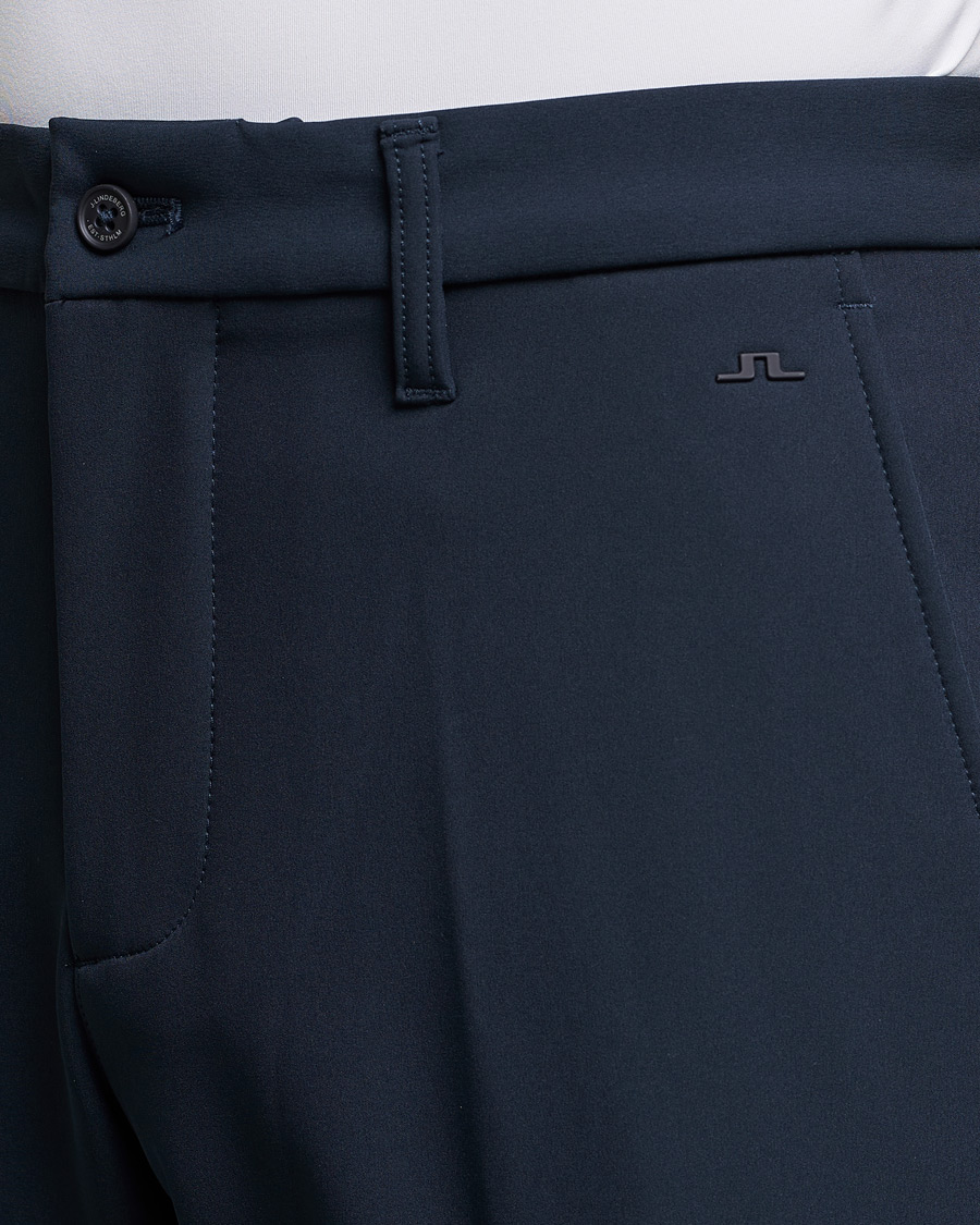 Men | Trousers | J.Lindeberg | Ellot Bonded Fleece Pants Navy