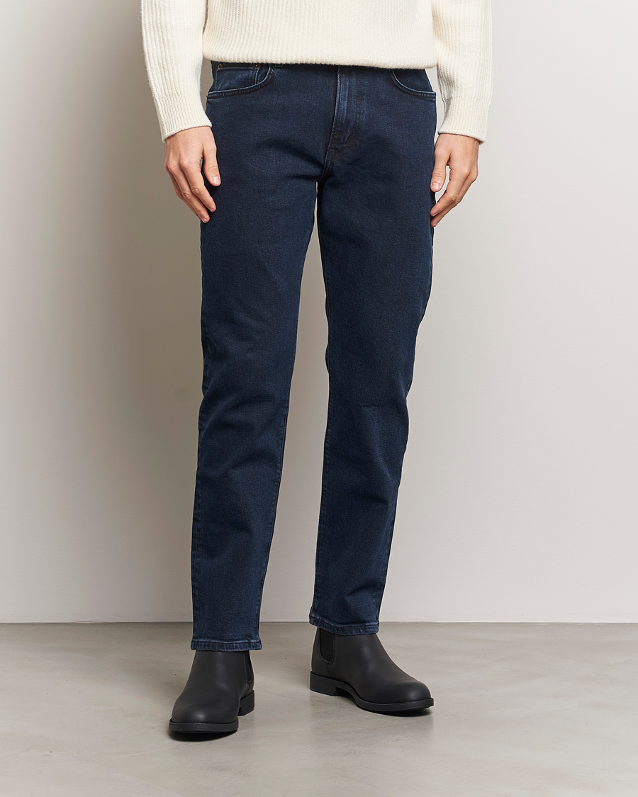 Men | Jeans | Jeanerica | TM005 Tapered Jeans Blue Black