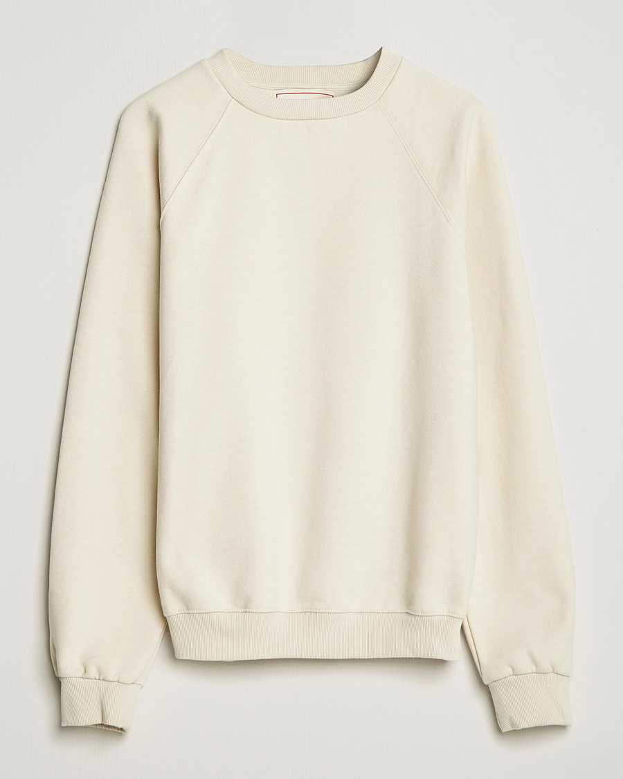 Men | Sweaters & Knitwear | Jeanerica | Arc Raglan Sweater Shortbread Beige