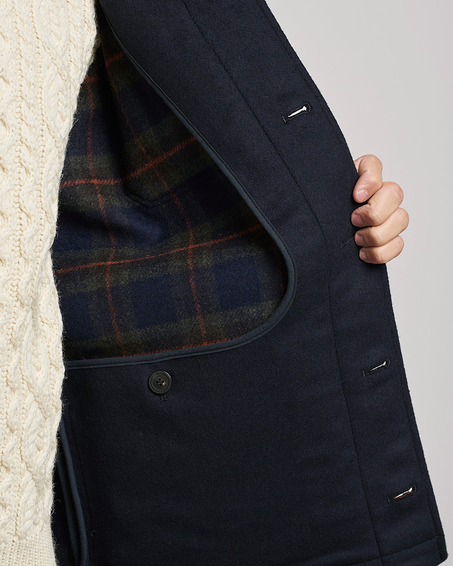 Men | Coats & Jackets | Armor-lux | Veste Heriagte Wool Jacket Navy