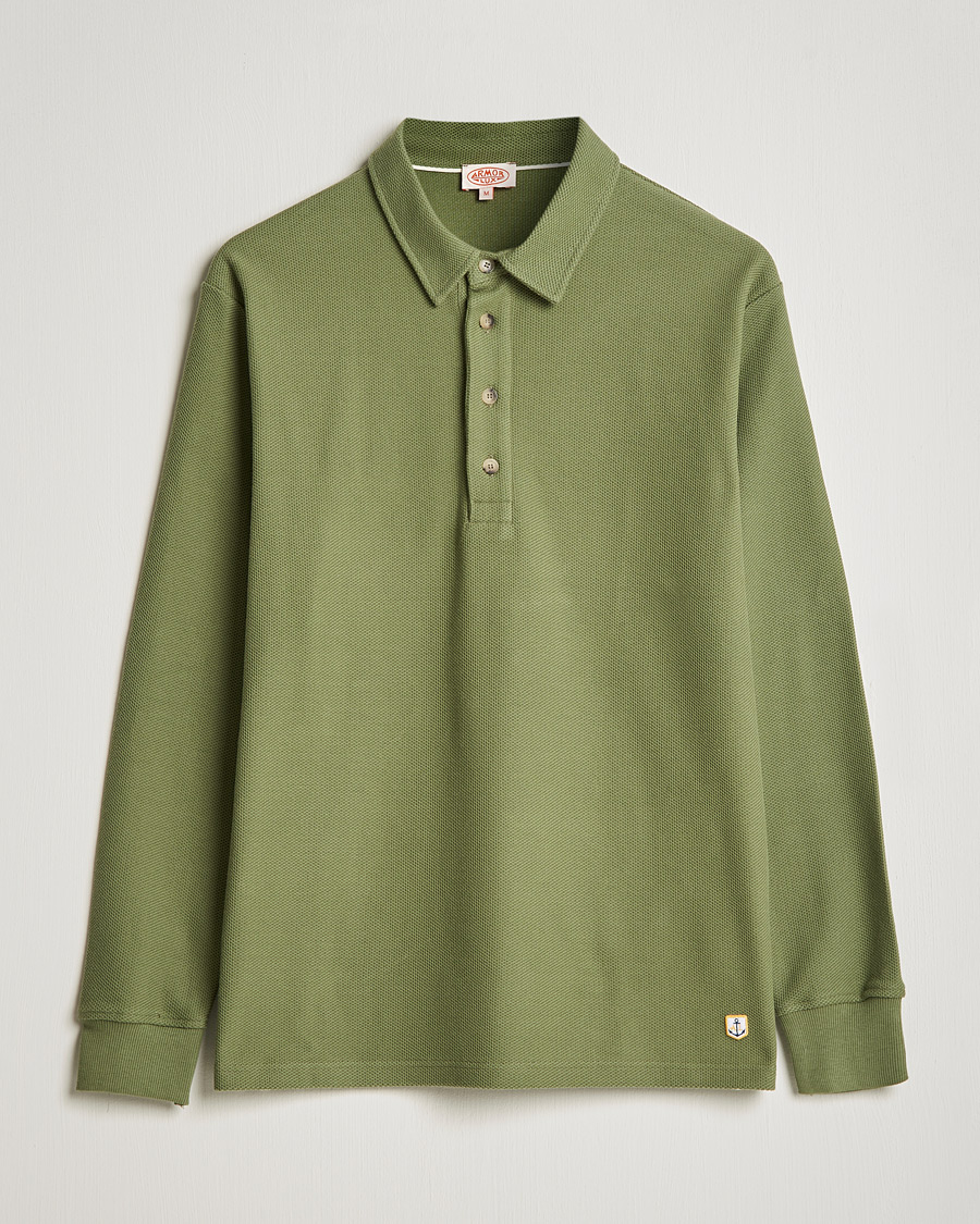 Men | Sweaters & Knitwear | Armor-lux | Polo Cotton Pique Miltary