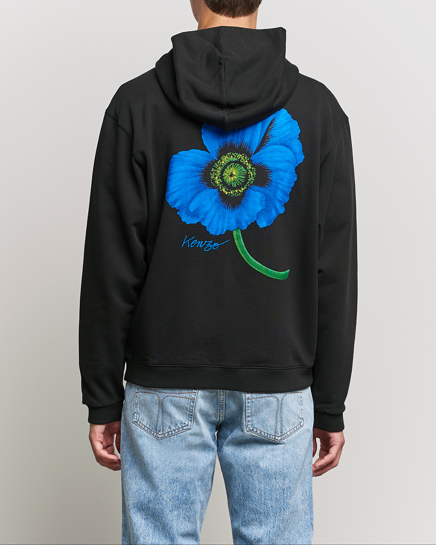 Men | Sweaters & Knitwear | KENZO | Graphic Classic Zip Hoodie Black