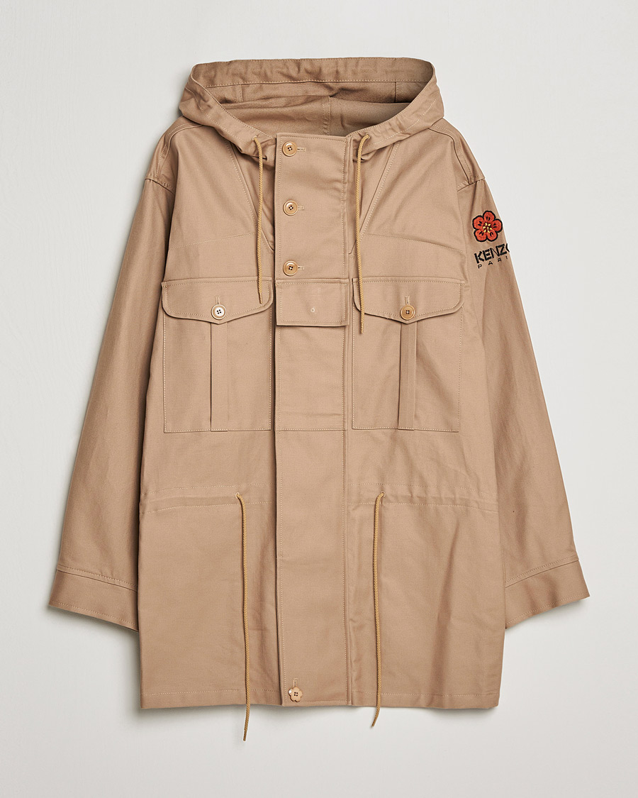 Men | Coats & Jackets | KENZO | Military Parka Beige