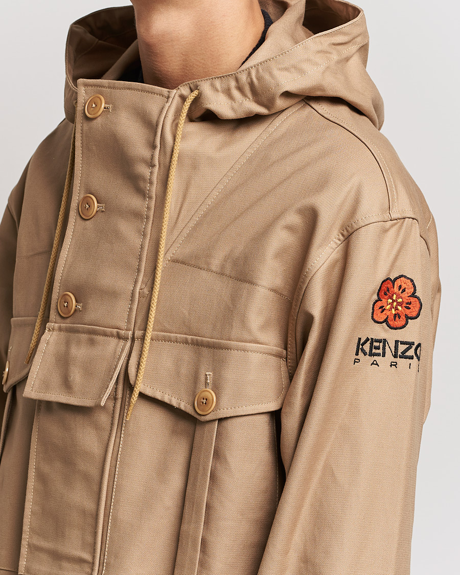 Men | Coats & Jackets | KENZO | Military Parka Beige