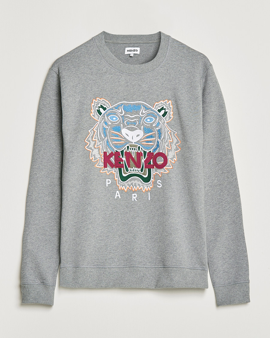 Men |  | KENZO | Icon Tiger Sweatshirt Grey
