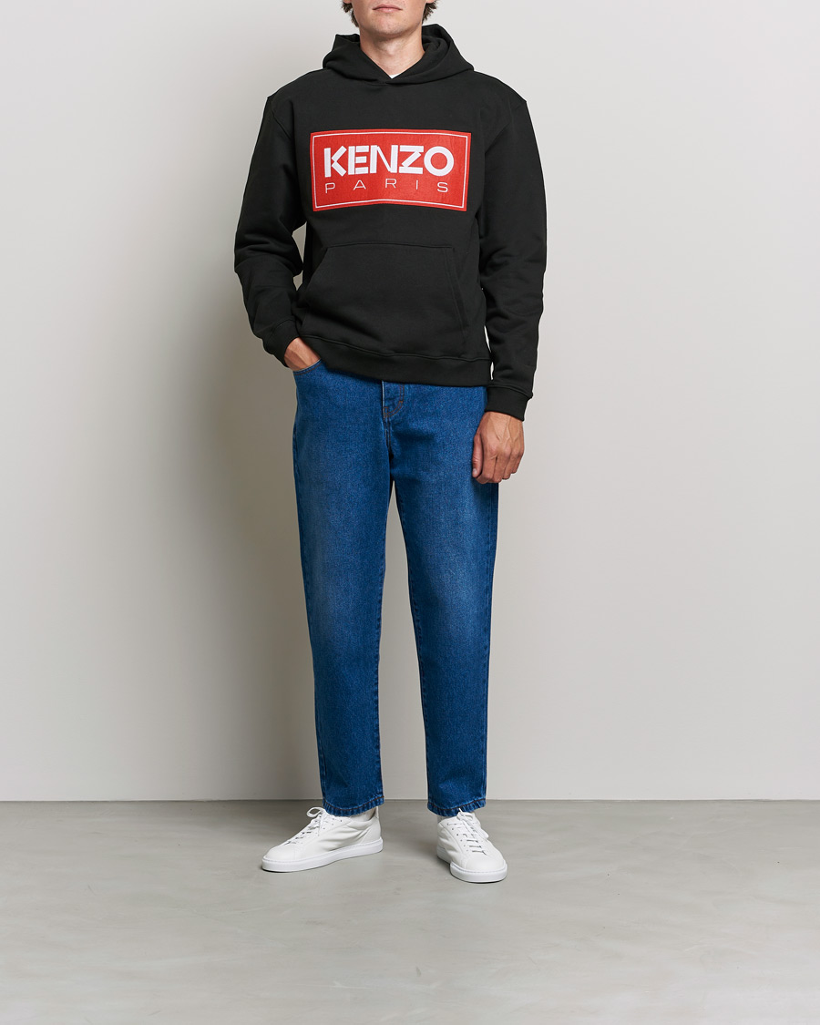 Men | Sweaters & Knitwear | KENZO | Paris Classic Hoodie Black