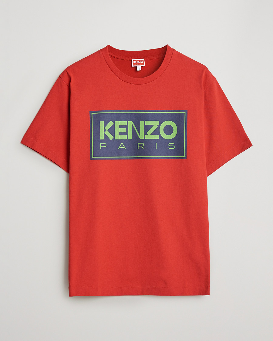 Men | T-Shirts | KENZO | Paris Classic Tee Medium Red