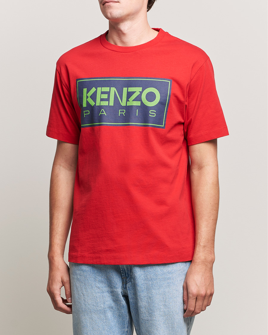 Men | T-Shirts | KENZO | Paris Classic Tee Medium Red