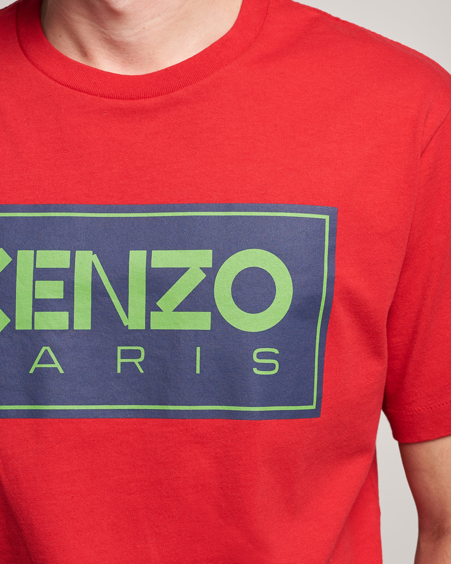 Men | T-Shirts | KENZO | Paris Classic Tee Medium Red