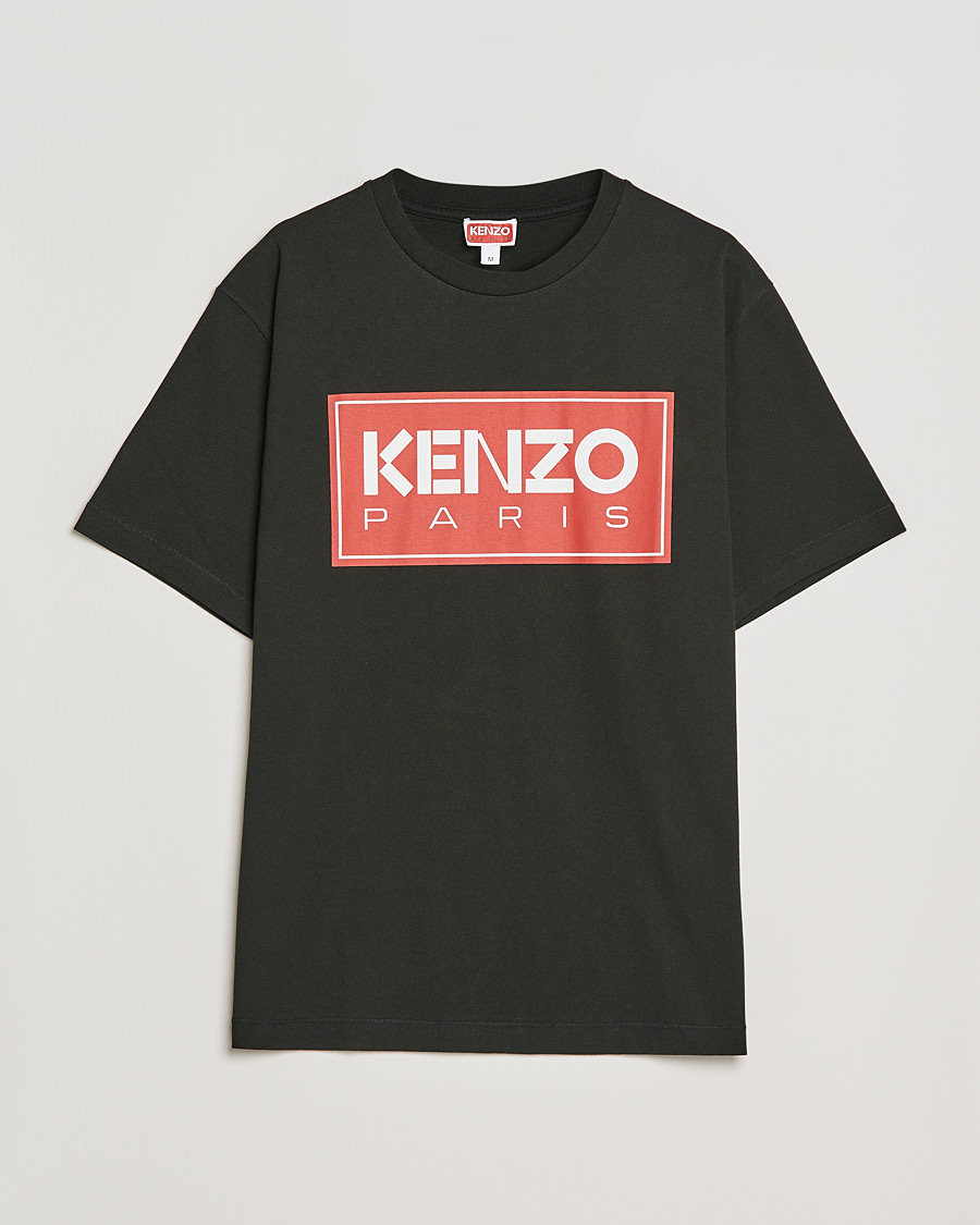 Men | T-Shirts | KENZO | Paris Classic Tee Black