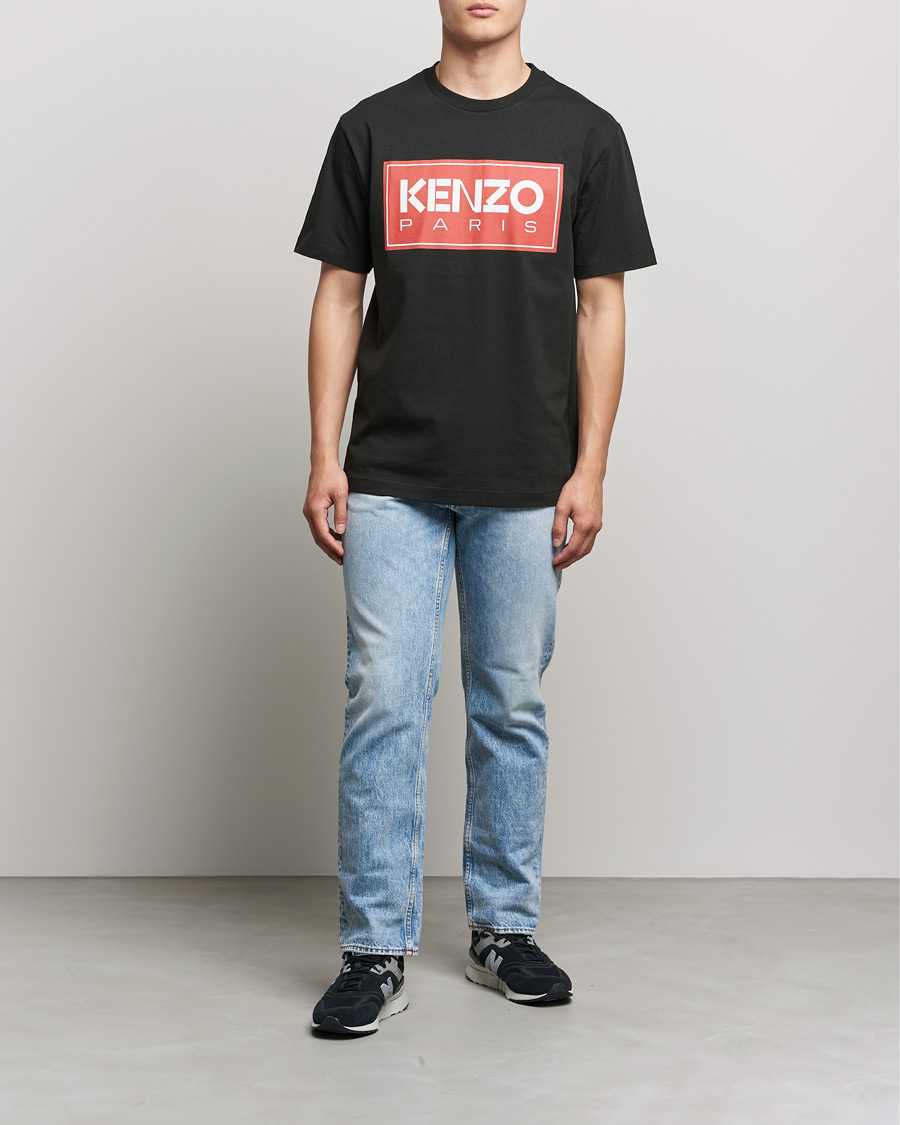 Men | T-Shirts | KENZO | Paris Classic Tee Black