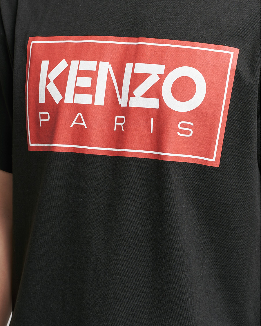 Men | T-Shirts | KENZO | Paris Classic Tee Black